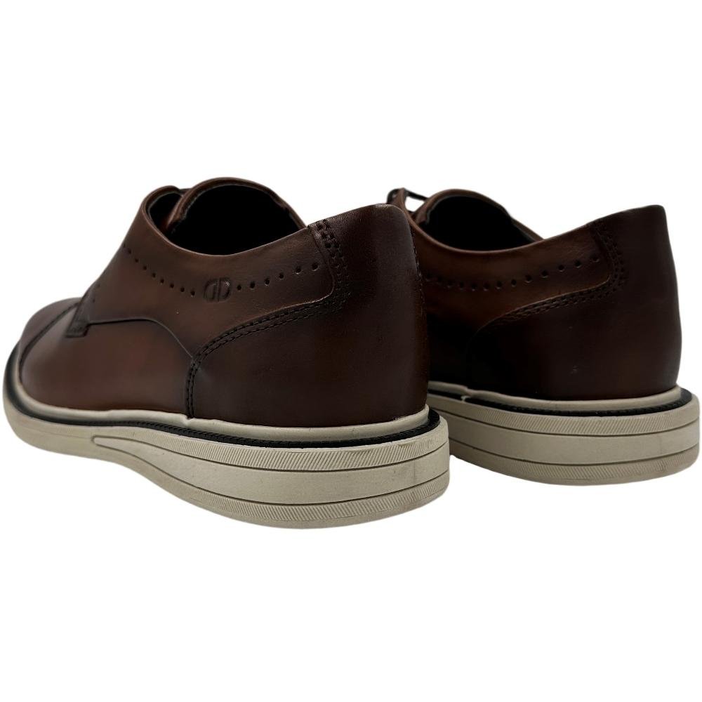 Sapato Democrata Casual Bay Masculino Marrom 3