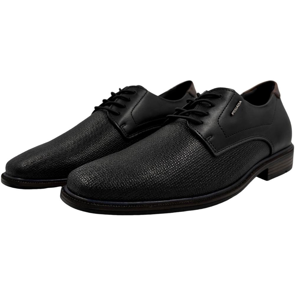 Sapato Social Pegada 126306 Masculino 3886 Preto 1
