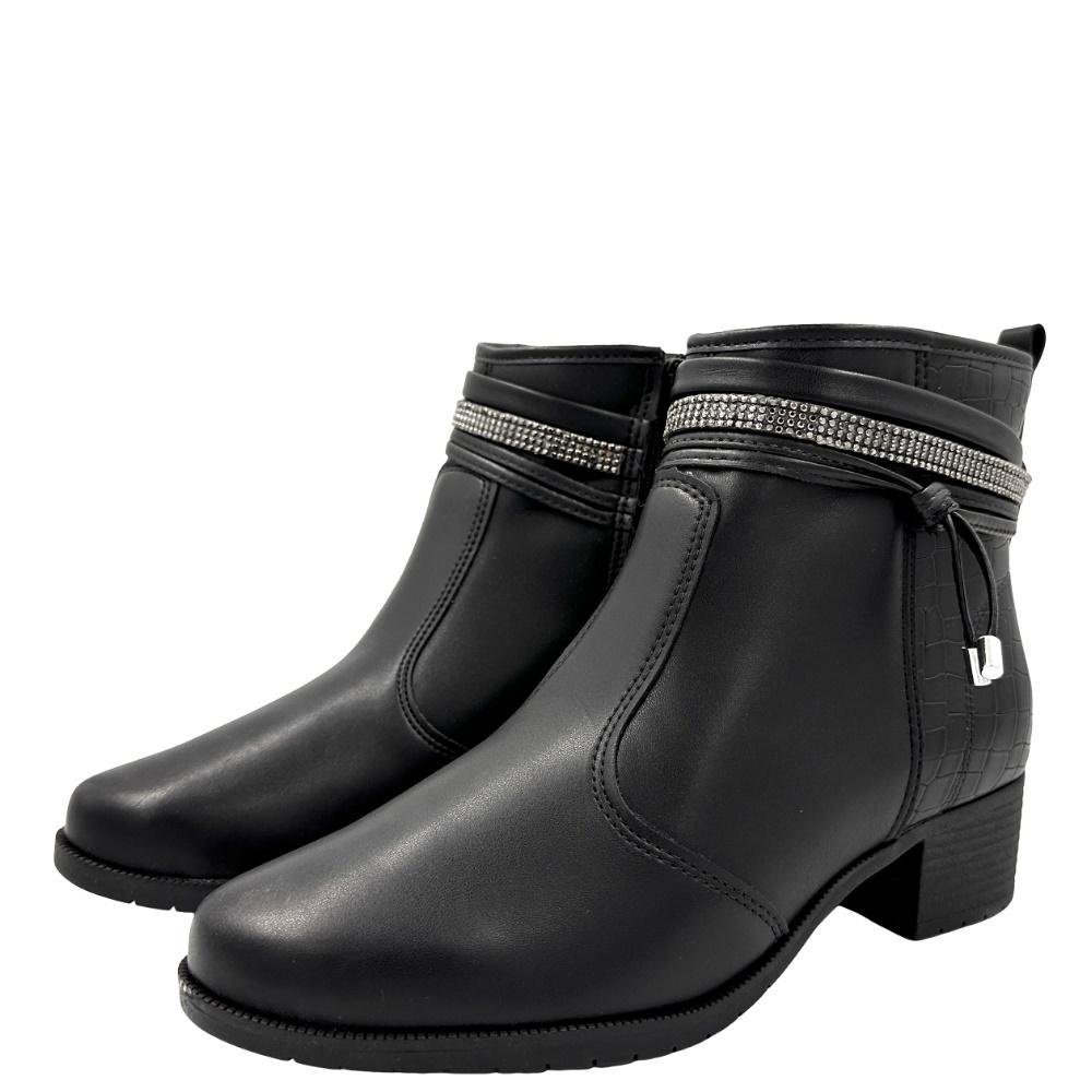 Salto Baixo Bota Netshoes Feminina Chelsea Boot Bota Chelsea