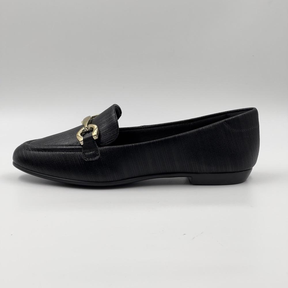 Sapato Santinelli Mocassim Feminino Preto 2