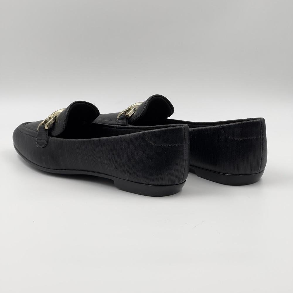 Sapato Santinelli Mocassim Feminino Preto 3