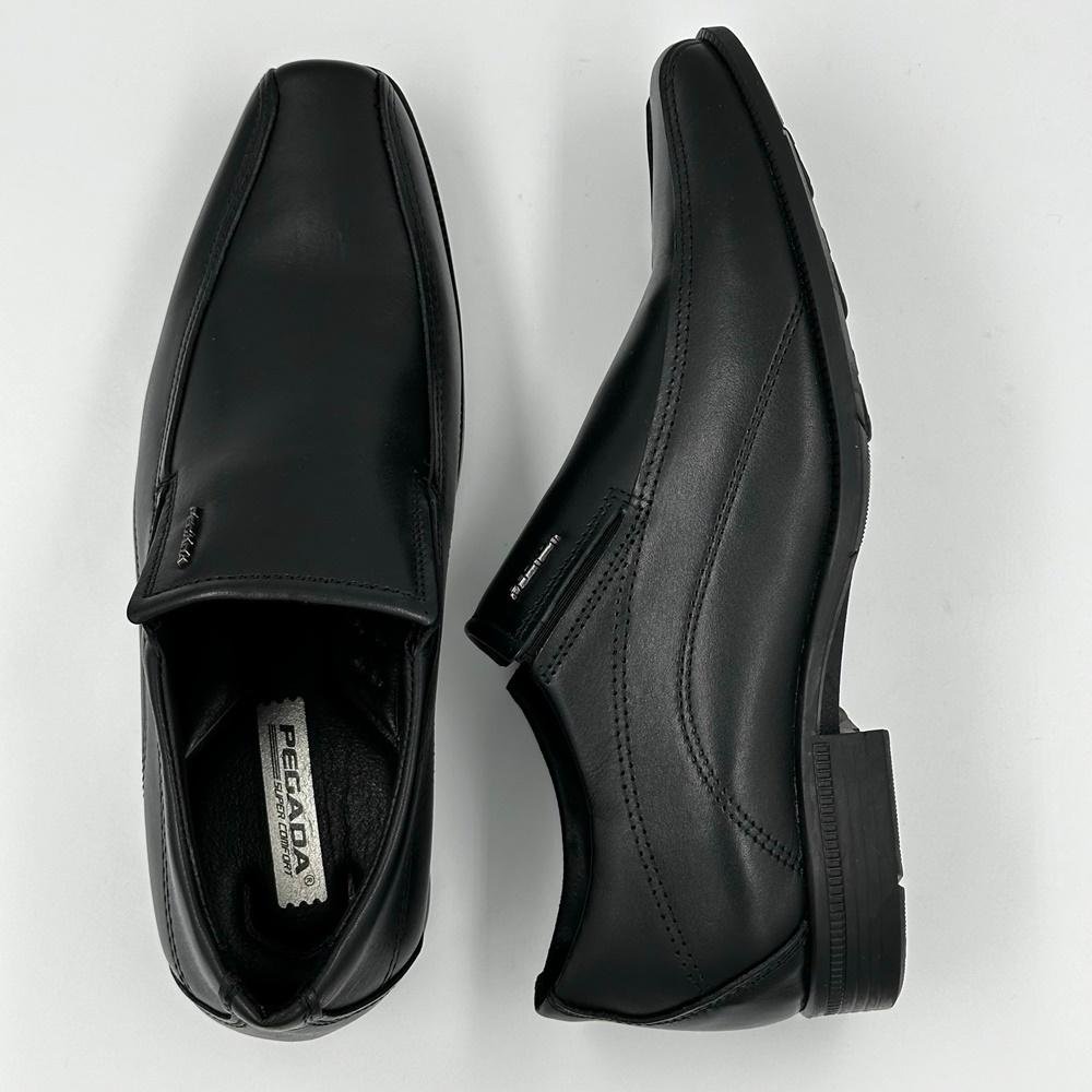 Sapato Pegada Social Sem Cadarço Masculino Preto 4