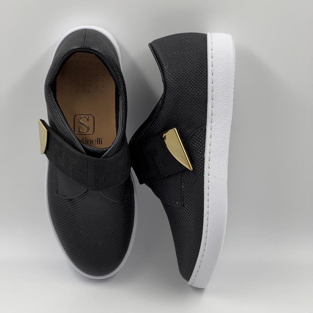 Tênis Santinelli Casual Feminino Preto 5