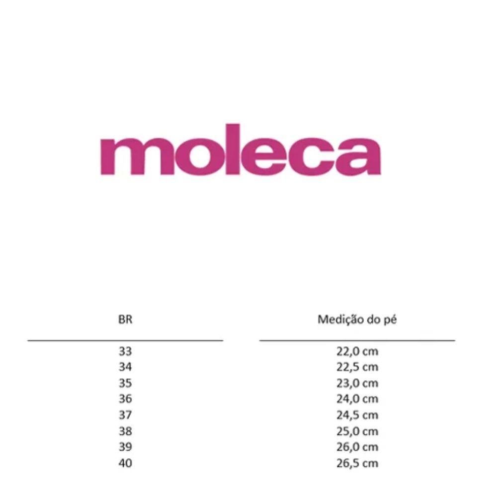 Sandália Moleca Papete Rasteira Casual Feminina Marrom 5