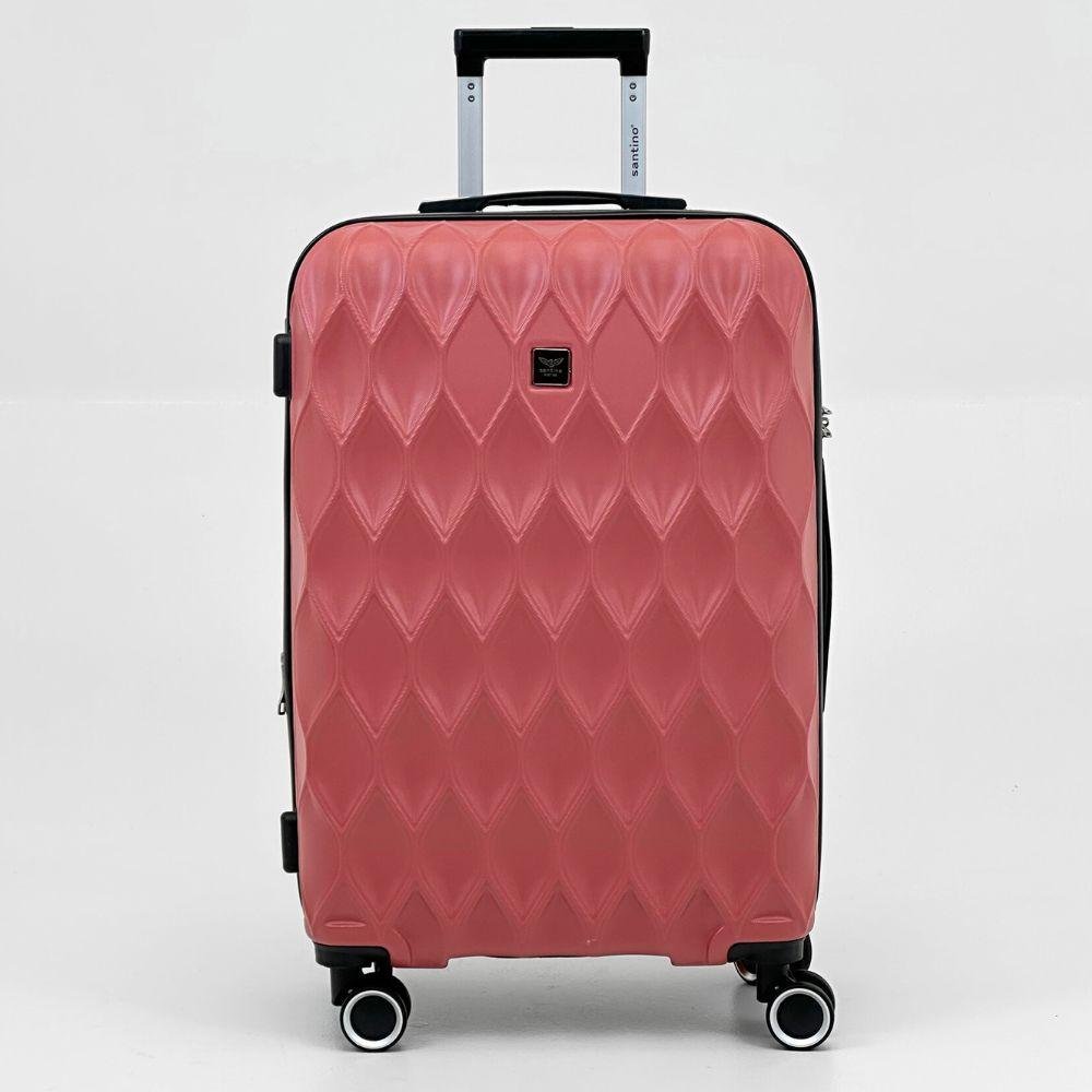 Mala de Viagem Santino Média Rígida Marselha Unissex Vermelho 1