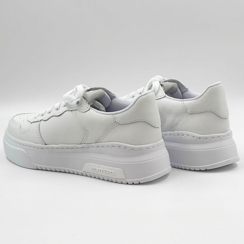 Tênis Bottero Casual Flatform com Cadarço Feminino Branco 3
