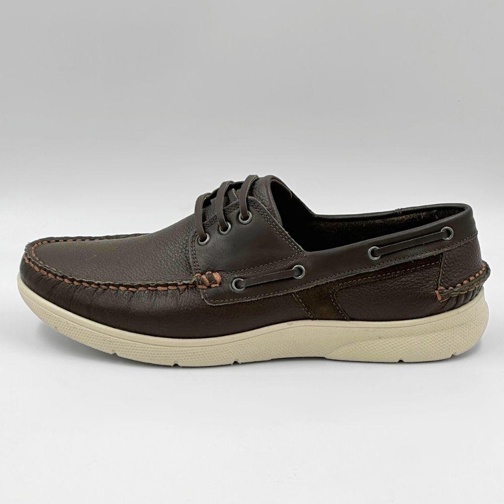 Sapato Freeway Mocassim com Cadarço Masculino Marrom 1