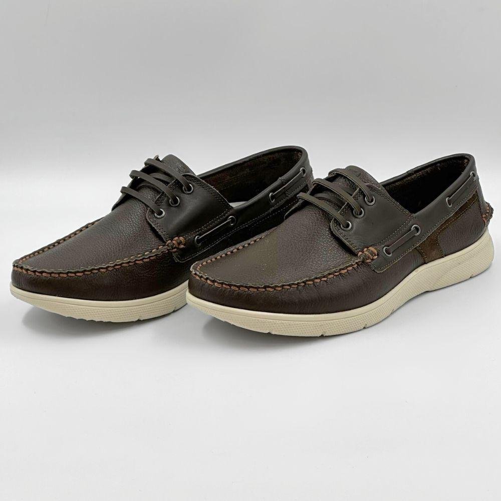 Sapato Freeway Mocassim com Cadarço Masculino Marrom 2