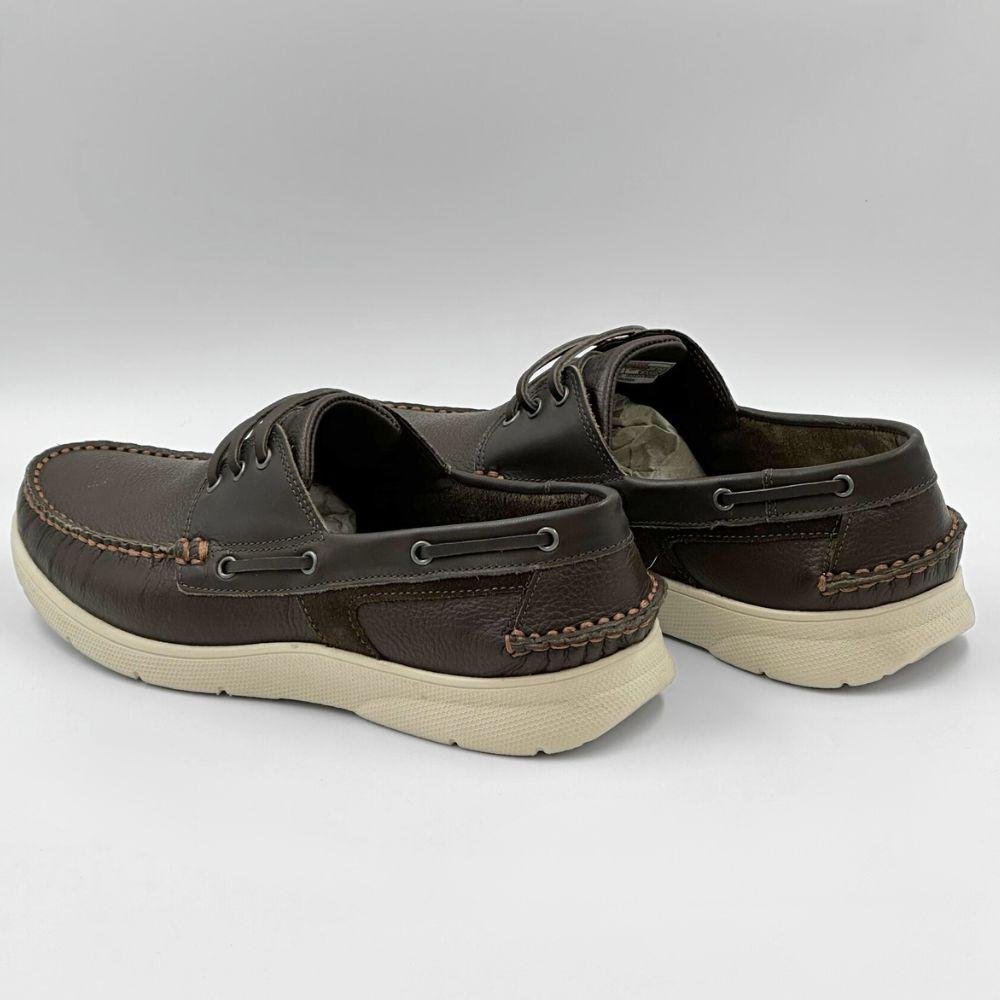 Sapato Freeway Mocassim com Cadarço Masculino Marrom 3