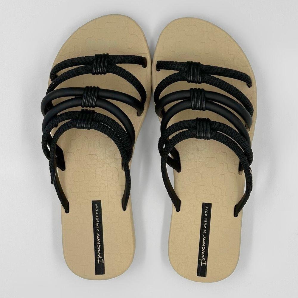 Chinelo Ipanema Slide Diversa Feminino Preto 4