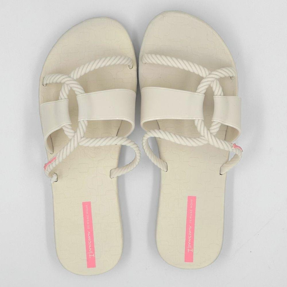 Chinelo Ipanema Slide Diversa Gaspea Feminino Branco 4