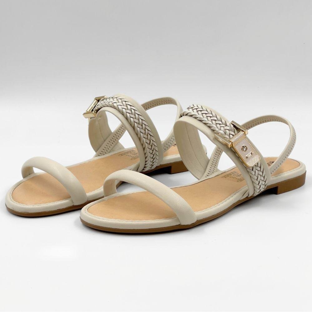 Sandália Mississipi Rasteira Casual Feminina Cinza 2