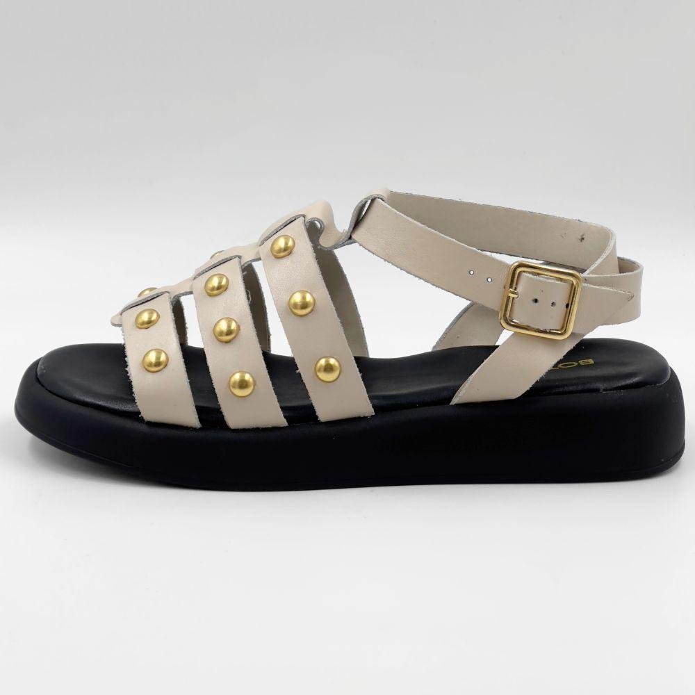 Sandália Bottero Flatform Casual Feminina Cinza 1
