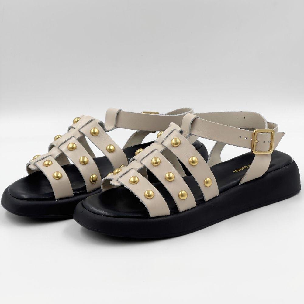 Sandália Bottero Flatform Casual Feminina Cinza 2
