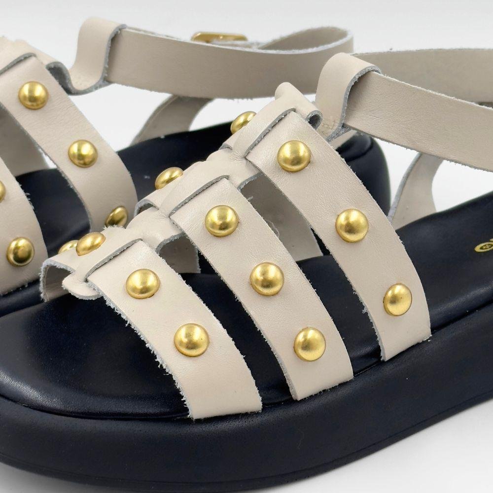 Sandália Bottero Flatform Casual Feminina Cinza 5