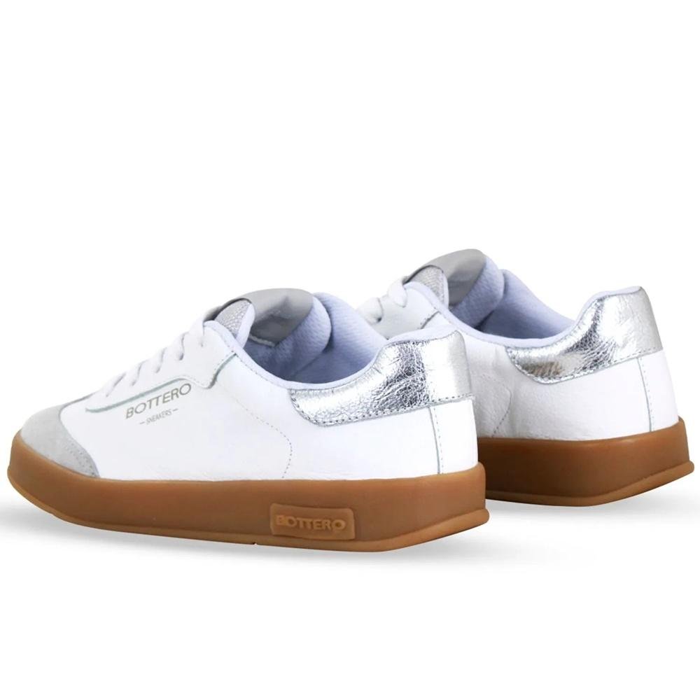 Tênis Bottero Casual com Cadarço Feminino Cinza 3