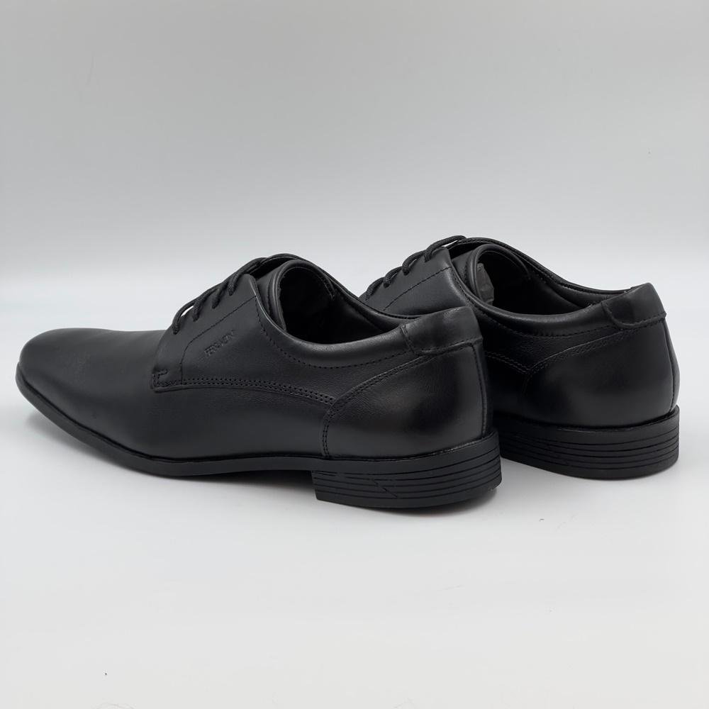 Sapato Ferracini Social com Cadarço Alpina Masculino Preto 4