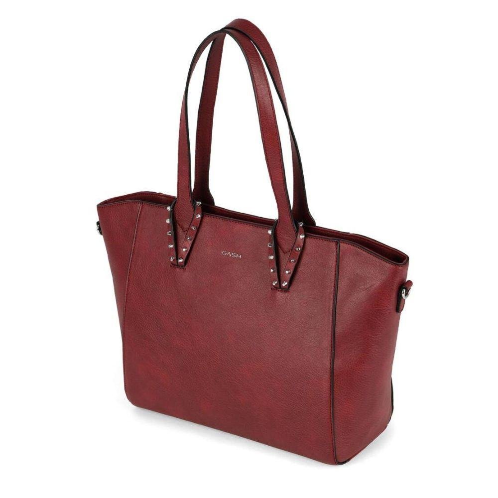 Bolsa Gash Sacola Estruturada Média em P.u Feminina Vermelho 2