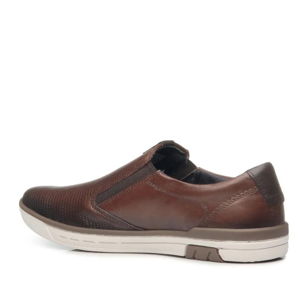 Sapatênis Pegada Slip Masculino Marrom 3