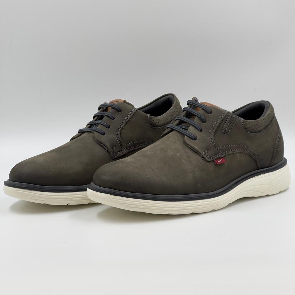 Sapato Ferracini Casual Louvre Vox Com Cadarço Elástico Masculino Marrom 2