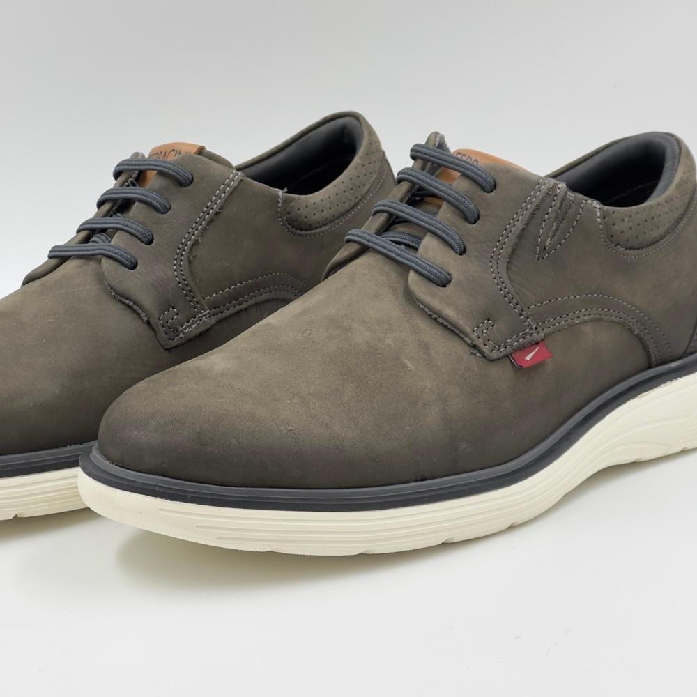 Sapato Ferracini Casual Louvre Vox Com Cadarço Elástico Masculino Marrom 3