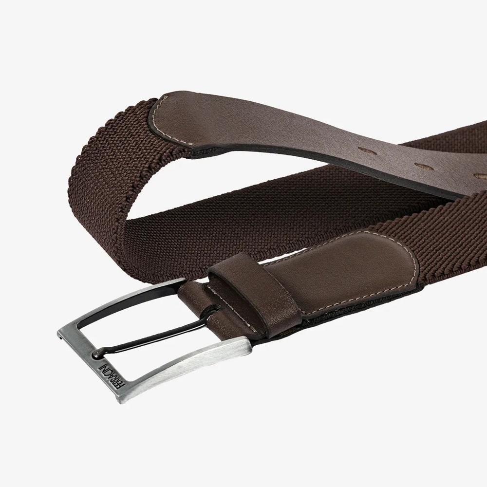 Cinto Ferracini com Elástico Casual Masculino Marrom 2