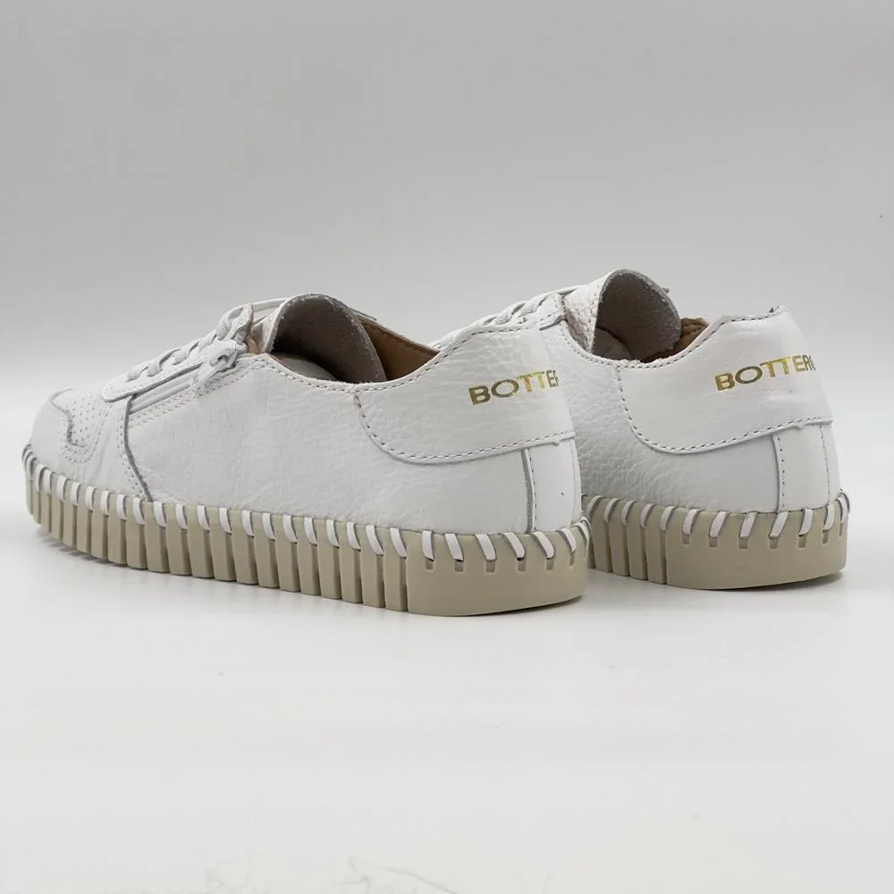Tênis Bottero Casual com Cadarço Elástico Feminino Branco 4