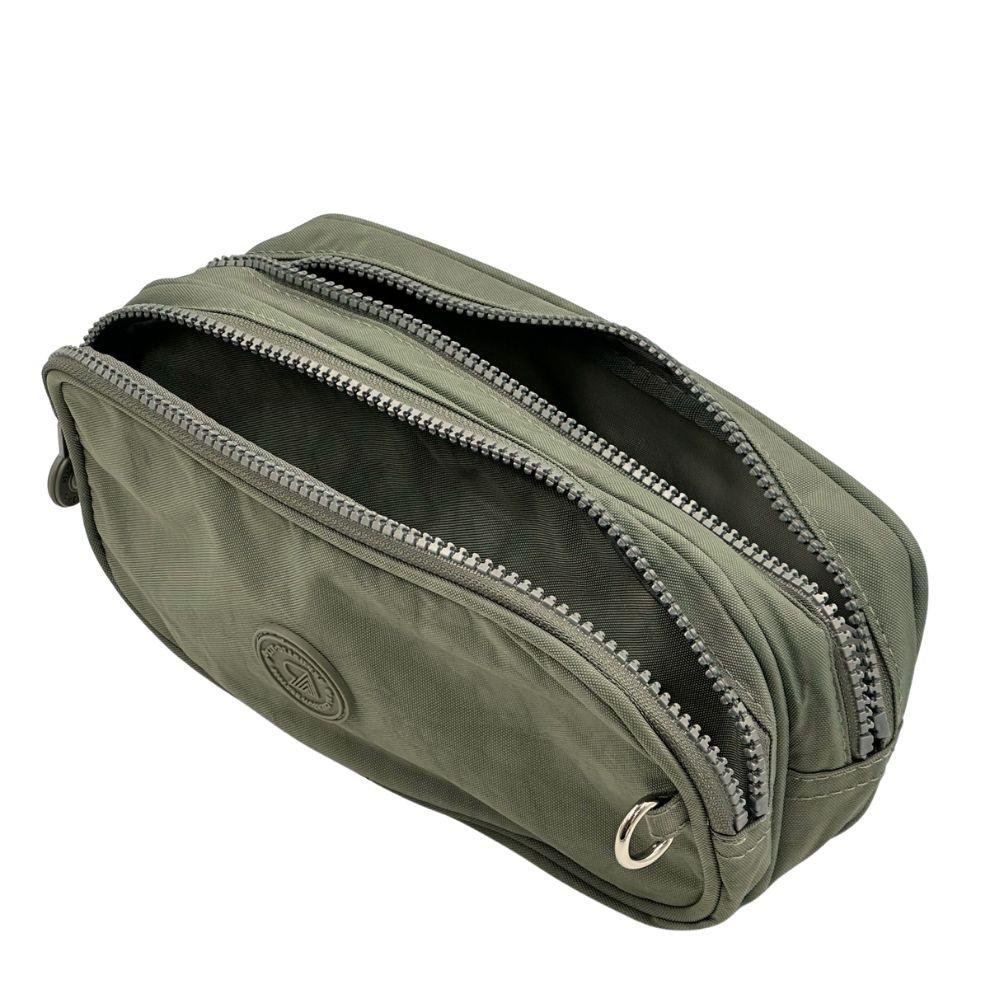 Estojo Chenson Escolar em Nylon Unissex Musgo 3