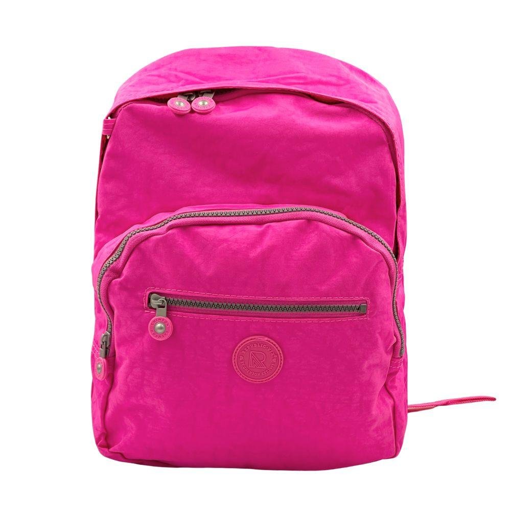 Mochila Chenson Casual em Nylon Feminina Rosa 1