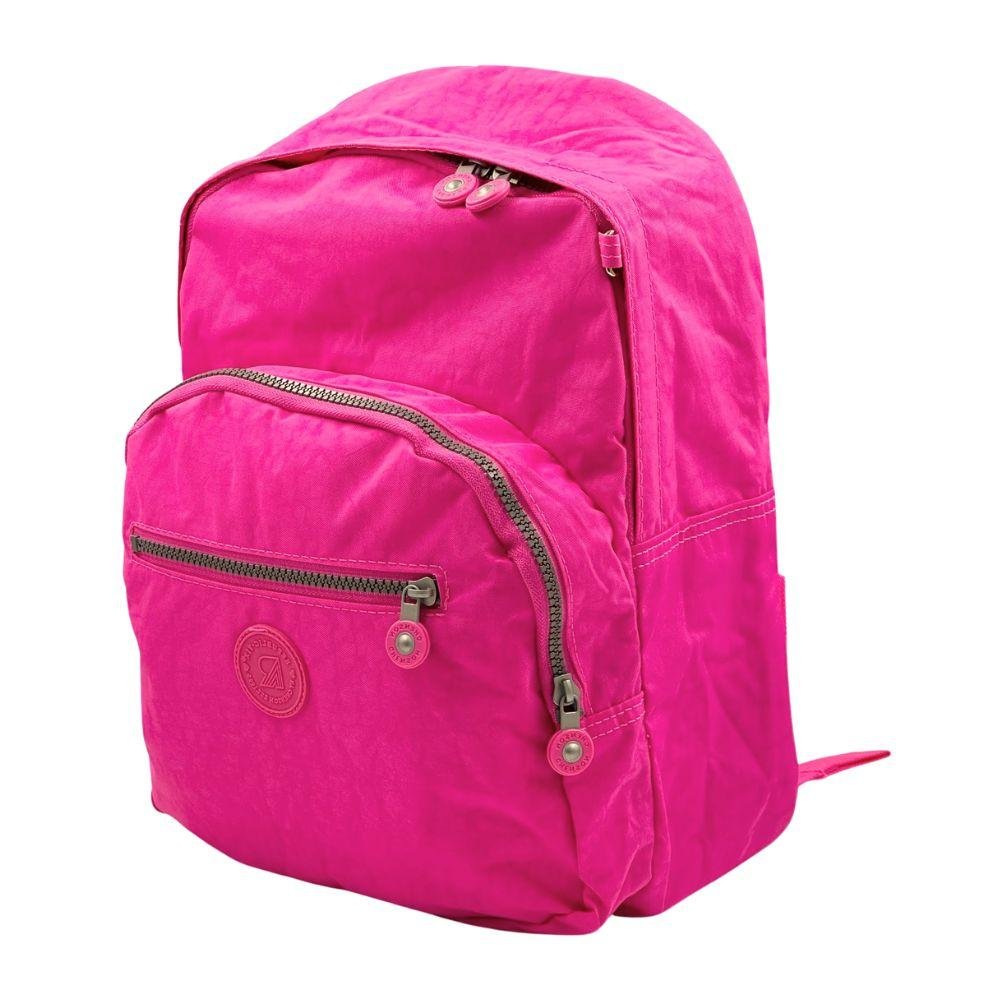 Mochila Chenson Casual em Nylon Feminina Rosa 2