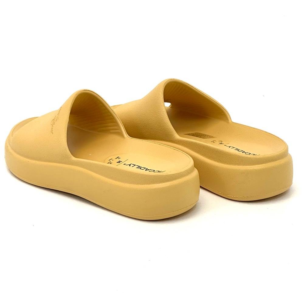 Tamanco Piccadilly Slide Marshmallow Feminino Amarelo 3