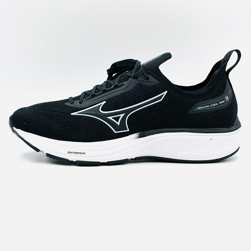 Tênis Mizuno Esportivo Cool Ride 3 Masculino Preto 1