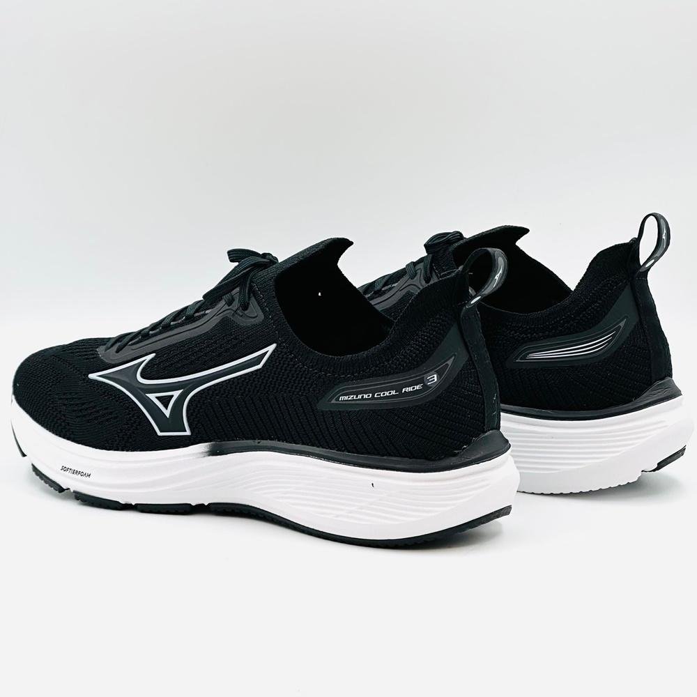 Tênis Mizuno Esportivo Cool Ride 3 Masculino Preto