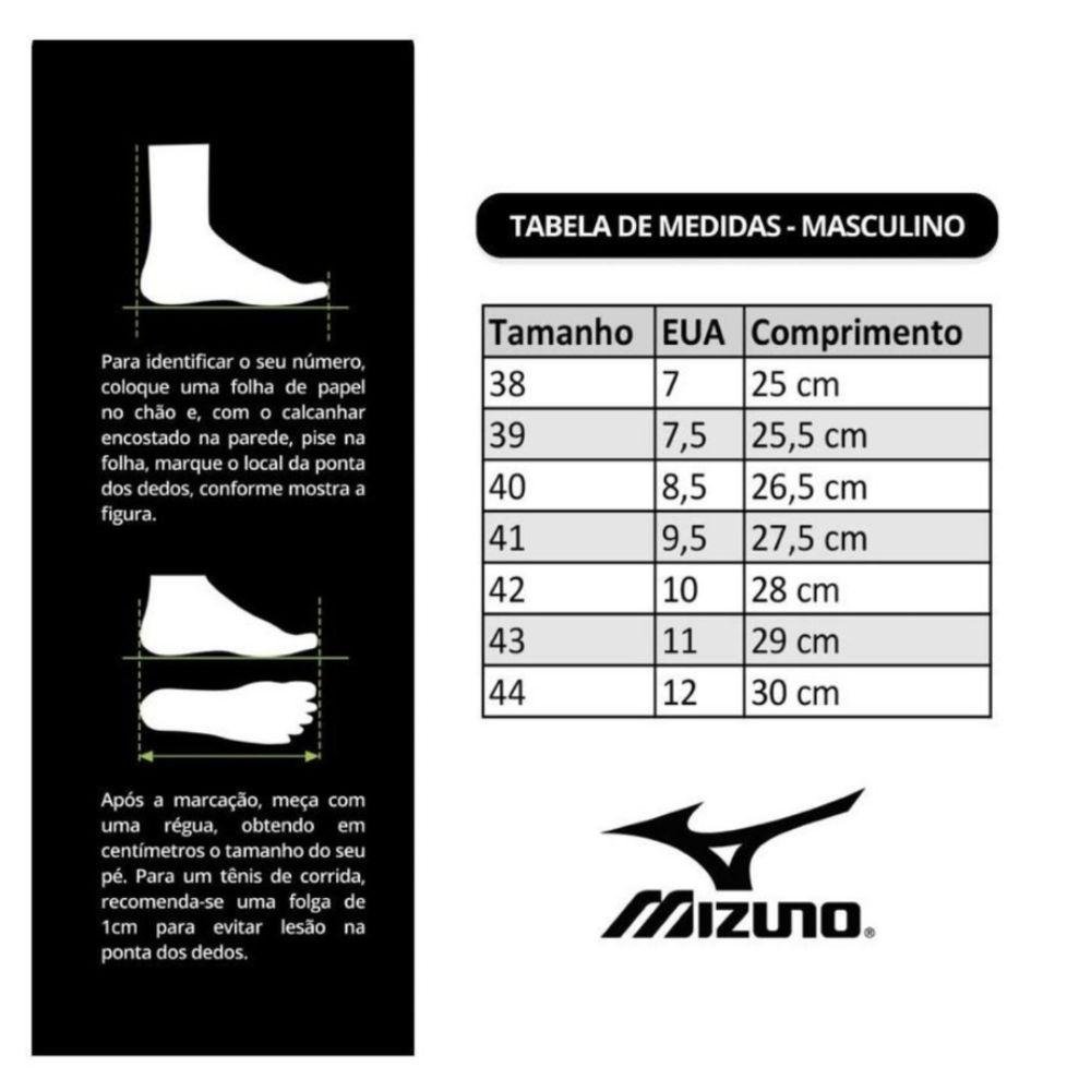 Tênis Mizuno Esportivo Cool Ride 3 Masculino Preto 6