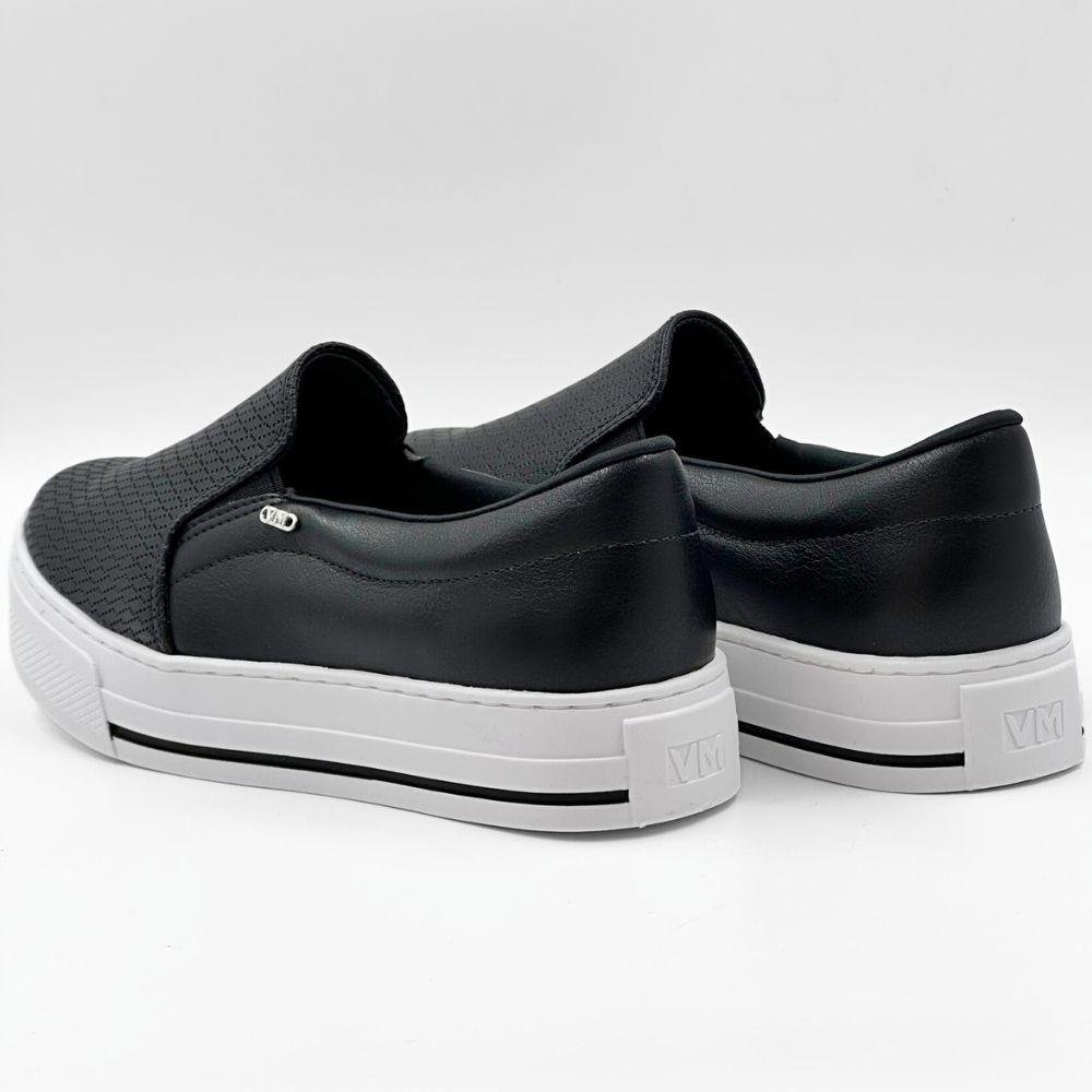 Tênis Via Marte Casual Slip Flatform Feminino Preto 3