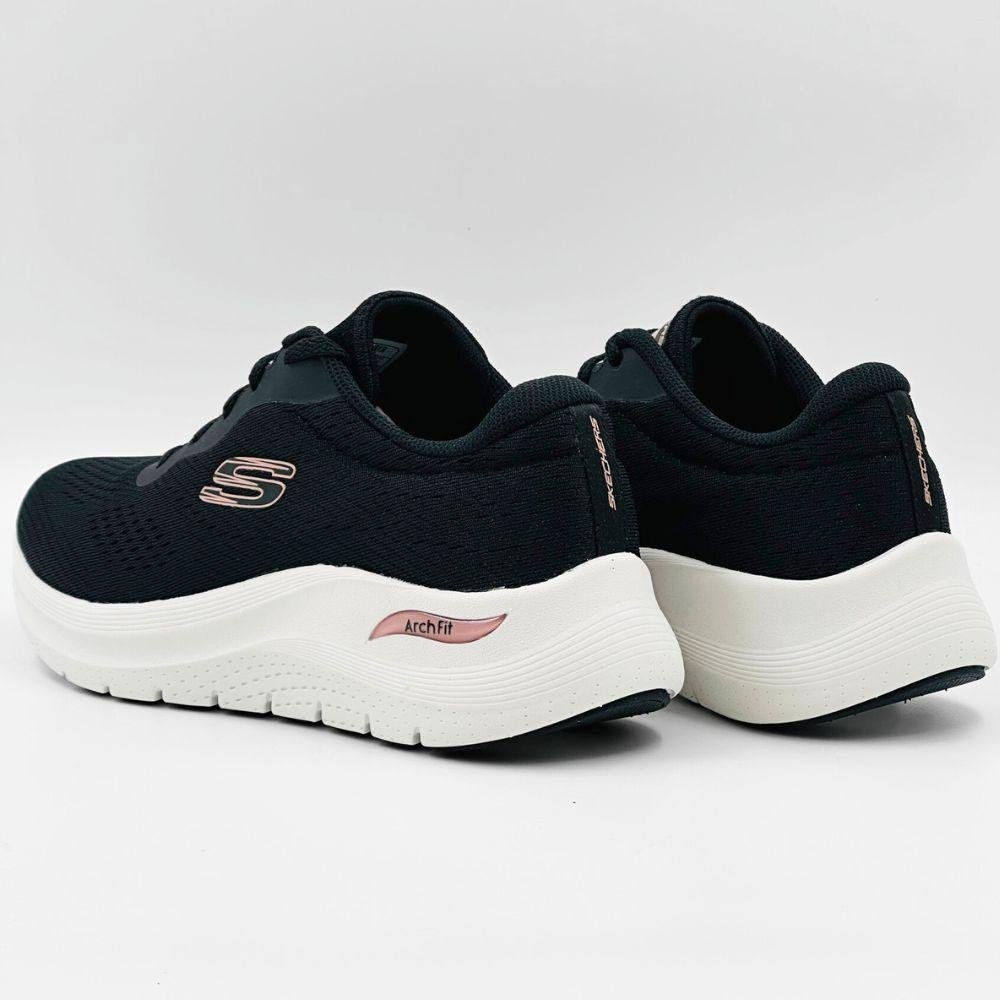 Tênis Skechers Esportivo Arch Fit  2.0 Feminino Preto/Branco 4