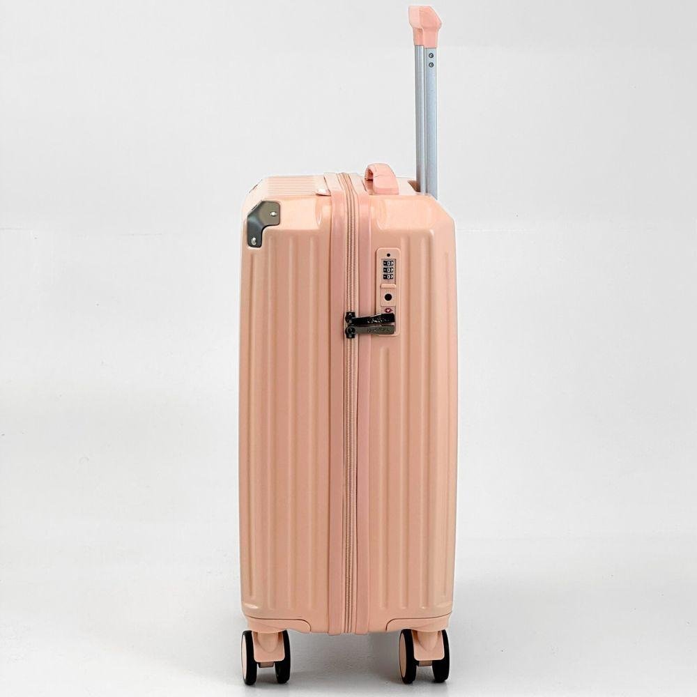 Mala de Viagem Up4you Pequena Rígida Unissex Rosa 2