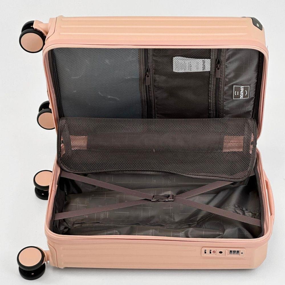 Mala de Viagem Up4you Pequena Rígida Unissex Rosa 4