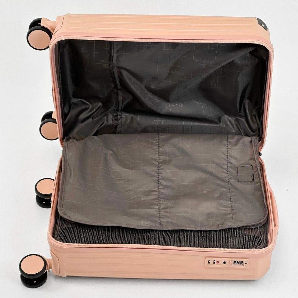 Mala de Viagem Up4you Pequena Rígida Unissex Rosa 5