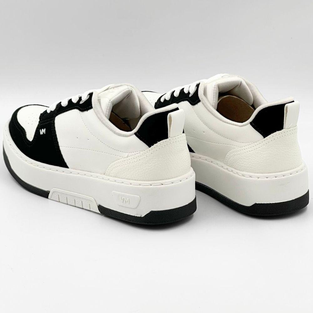 Tênis Via Marte Flatform Casual Feminino Preto/Milk 3