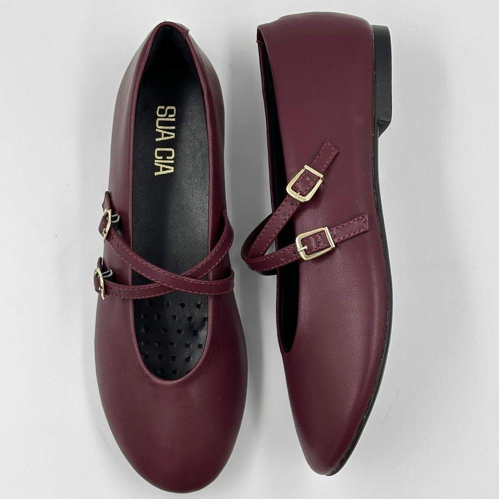 Sapatilha Sua Cia Boneca com Tiras Feminina 4