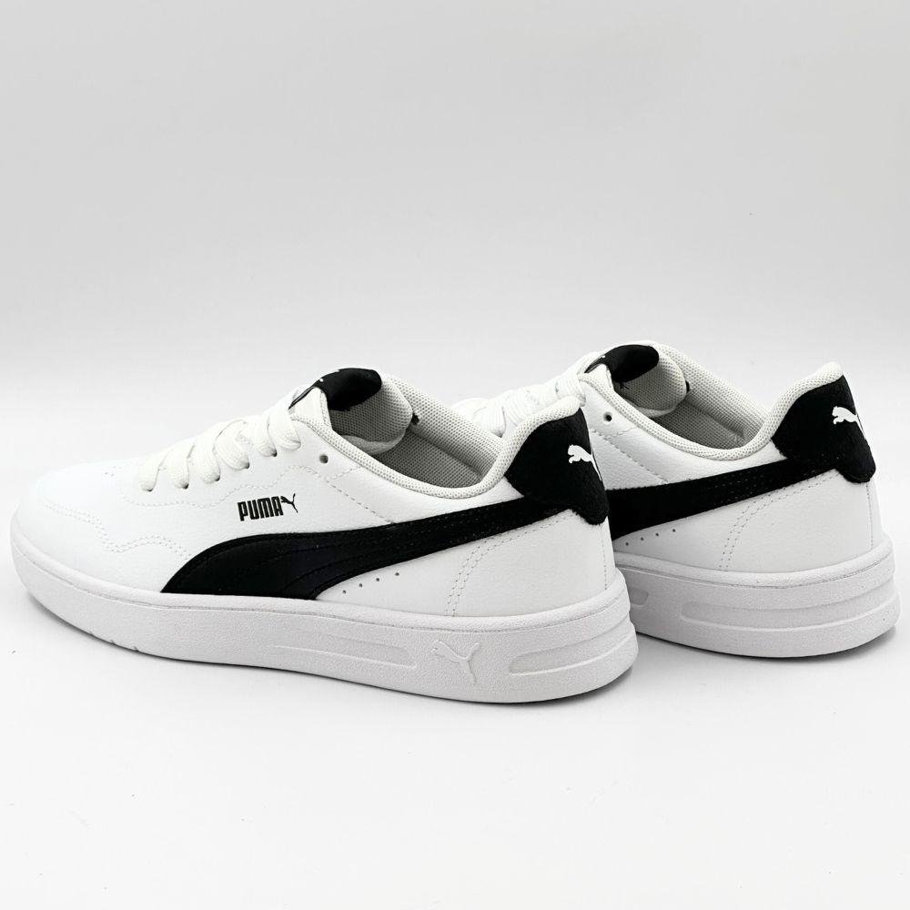 Tênis Puma Casual Court Lally Feminino Branco/Preto 3