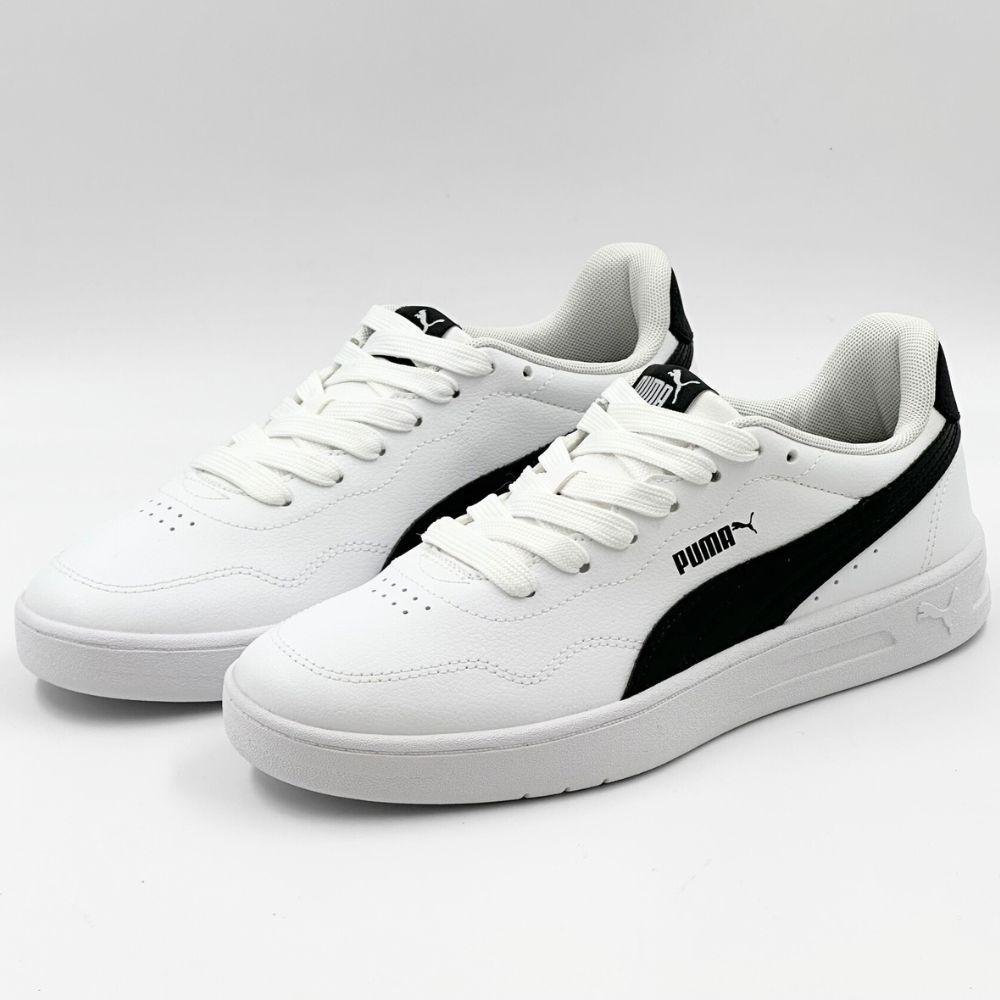 Tênis Puma Casual Court Lally Feminino Branco/Preto 2