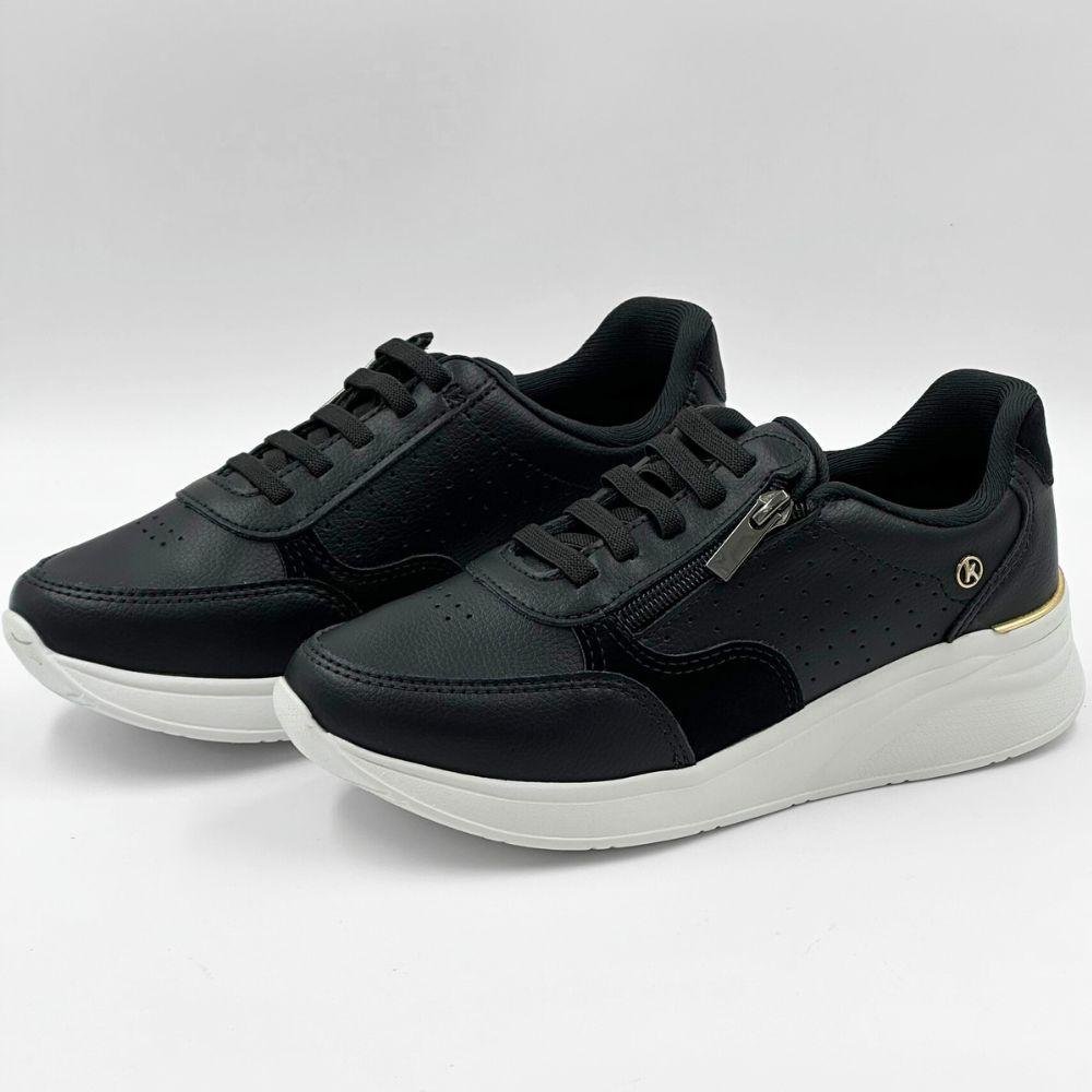 Tênis Kolosh Casual Flatform com Cadarço Elástico Feminina 2