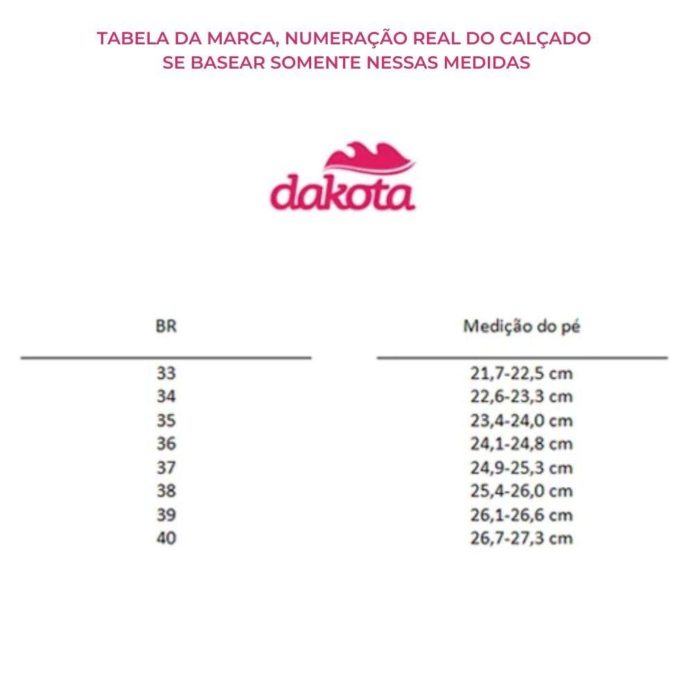 Bota Dakota Cano Curto Salto Médio Feminina Marrom Escuro 5