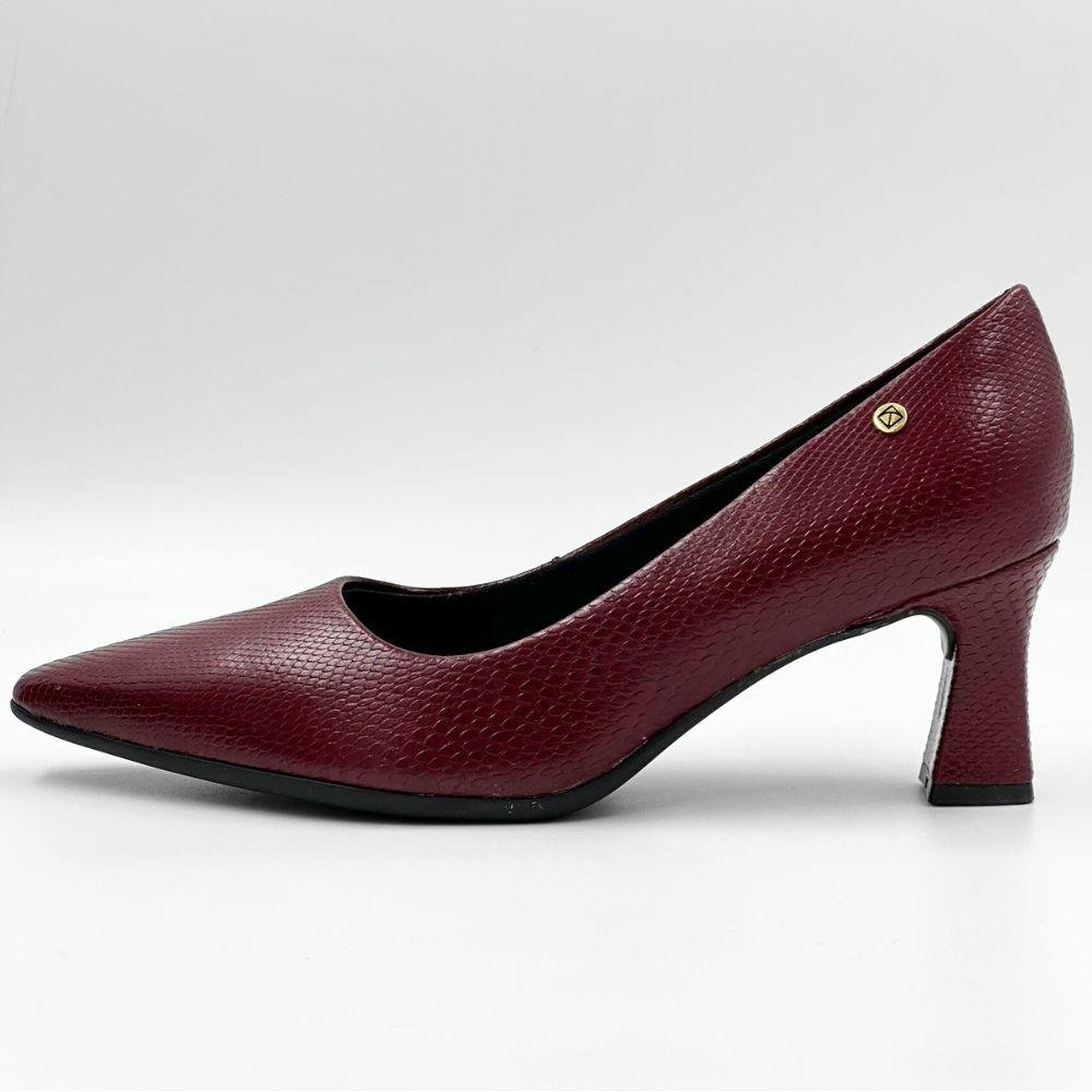 Sapato Piccadilly Salto Médio Taça Bico Fino Feminino 1
