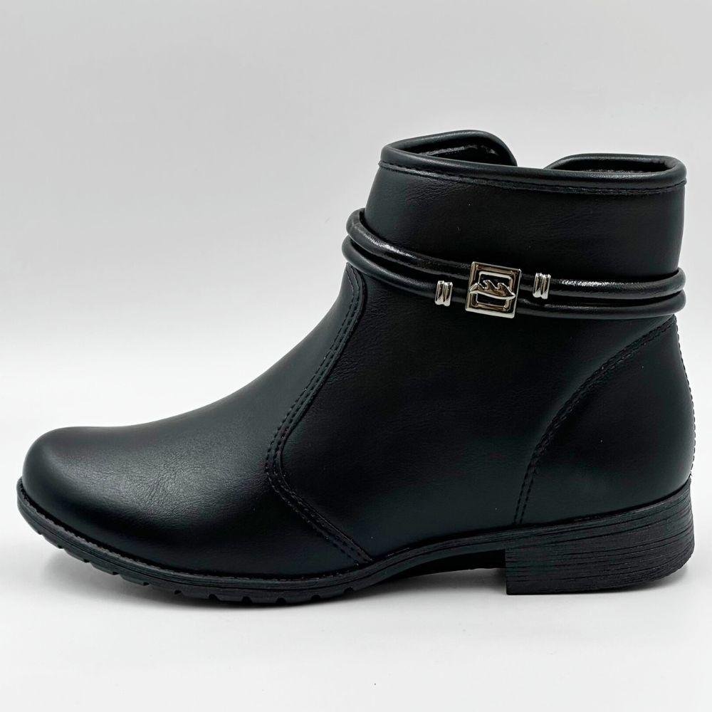 Bota Dakota Salto Baixo Cano Curto Feminina