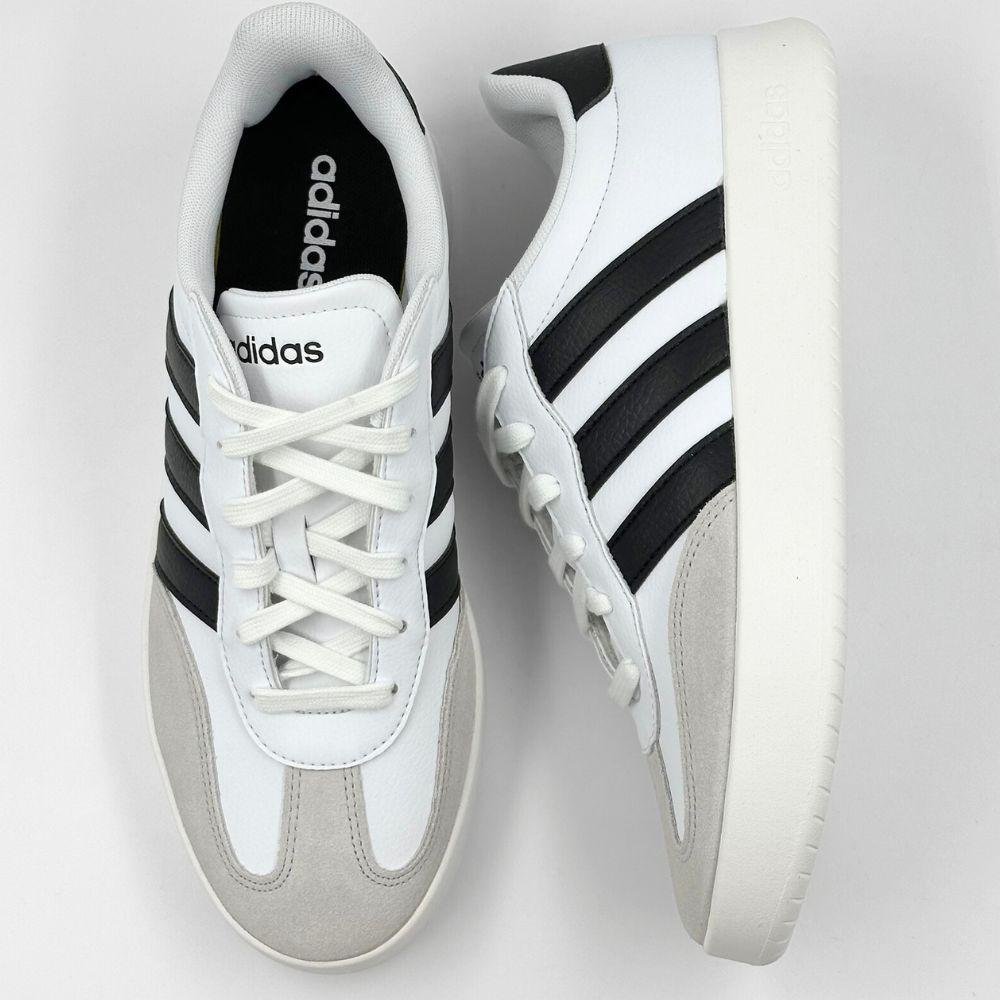 Tênis Adidas Casual Barreda Masculino Branco/Preto/Cinza 4