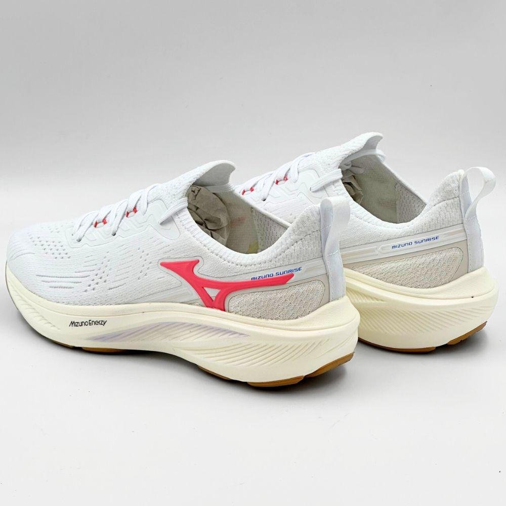 Tênis Mizuno Esportivo Sunrise Feminino Branco/Rosa Chiclete 3
