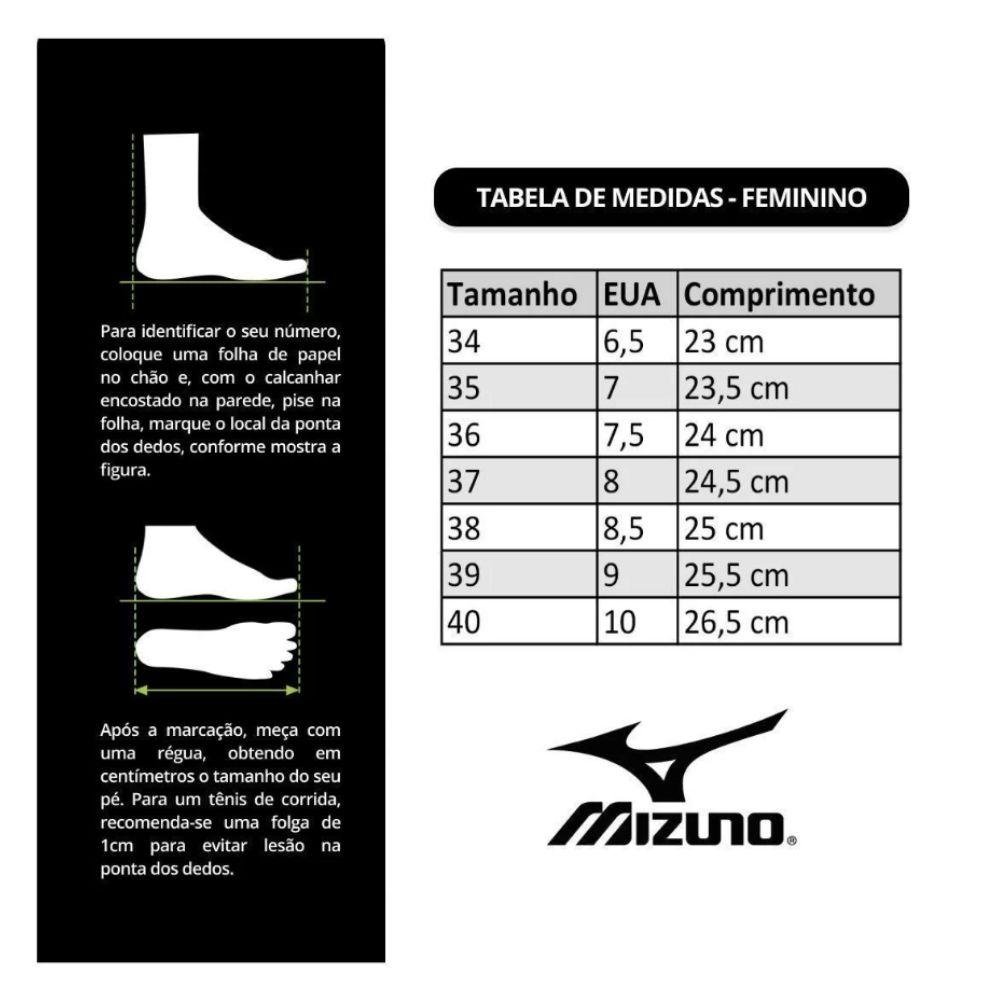 Tênis Mizuno Esportivo Sunrise Feminino Branco/Rosa Chiclete 5